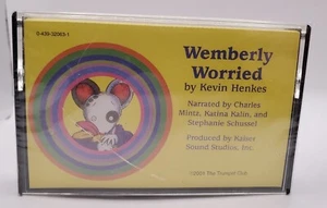 SEALED Wemberly Worried Audio Cassette Kevin Henkes (2000) Homeschool Teachers - Picture 1 of 2