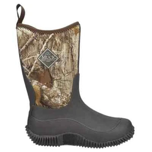 Muck KBH-RTE Kid's Hale Outdoor Multi-Season Boot Brown/Real Tree Size 4 NR - Picture 1 of 1
