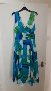 Beautiful John Zack summer dress, Size 8/10 EUR 36. Used, see description - Picture 1 of 16