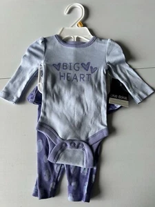 Okie Dokie 2 Piece Girls Knit Outfit Size Nb New - Picture 1 of 4