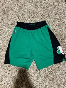 Mens Mitchell & Ness NBA Authentic Shorts Boston Celtics - Picture 1 of 5