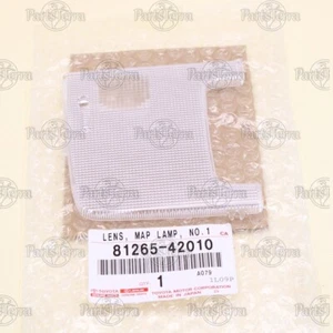 81265-42010 Genuine OEM Toyota 06-12 RAV4 Interior Right Side Map Lamp Lens No.1 - Picture 1 of 8