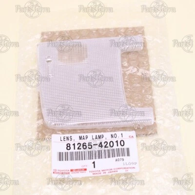 81265-42010 Genuine OEM Toyota 06-12 RAV4 Interior Right Side Map Lamp Lens No.1 - Image 1 of 4