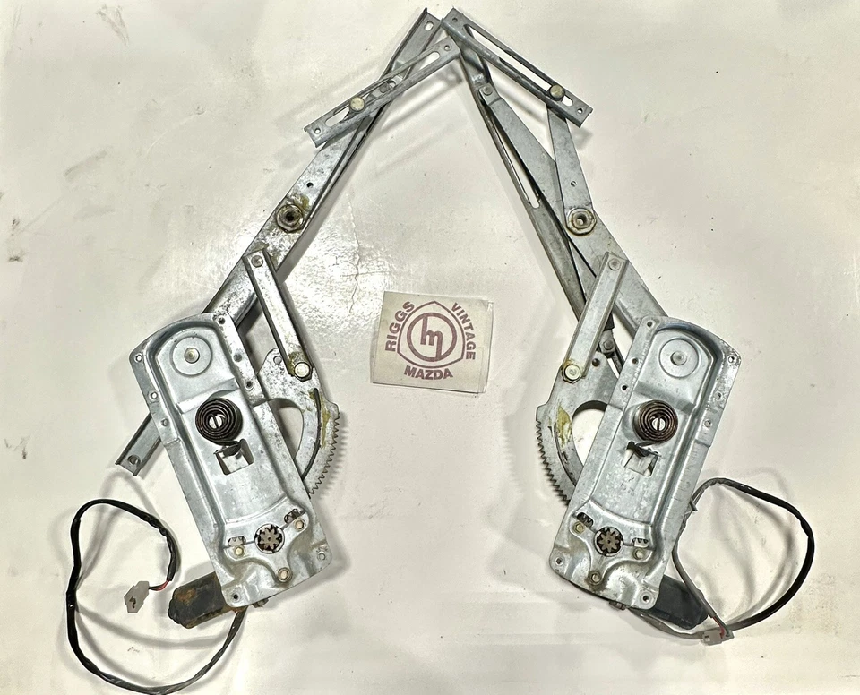 Mazda Rx7 S2 S3 FB 1981 - 1985 Power Window Regulators Mechanisms With Motors - Image 1 of 2