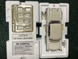 New Danbury Mint 1956 Packard Caribbean Hardtop Dover White New Never Removed FS - Picture 1 of 10