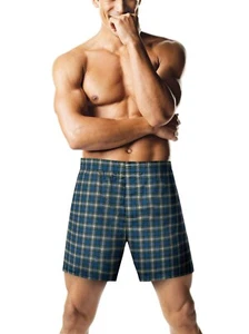 Neu Open Hanes Herren Tartan kariert gewebt Boxershorts 4er Pack - Farben variieren - S - Bild 1 von 1