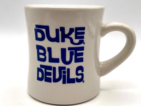 Duke University Blue Devils NCAA Diner Mug Coffee Cup M Ware NEW Cover