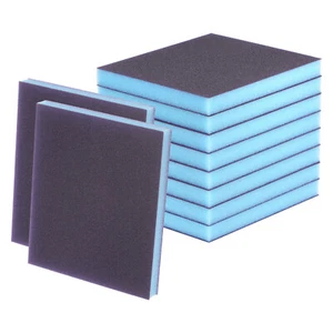 10pcs Sanding Sponge Blocks 800-1000 Grits Hand Block, 120x100x12mm, Blue&Purple - Picture 1 of 7