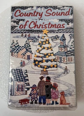 Country Sound of Christmas Cassette 1995 Johnny Cash George Jones NEW SEALED - Image 1 of 3