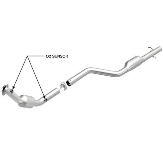 Mercedes SL500 1999-2002 5L escape P/S Magnaflow ajuste directo convertidor catalítico Foto 1 de 1