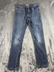 Nautica Straight Leg Skinny Fit Jeans Boys 12 Blue Med Wash Distressed City - Picture 1 of 6