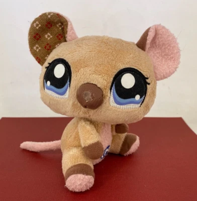 ☆ Littlest Pet Shop☆ LPS 2009 - Little Brown Mouse - 15cm Plush - Imagem 1 de 4
