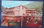 1980 Red River New Mexico Holiday Lodge Multi View Postcard & Cancel