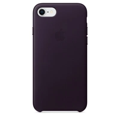 Apple MQHC2ZM/A Custodia in cuoio per Apple iPhone 8  - Dark Aubergine - Immagine 1 di 3