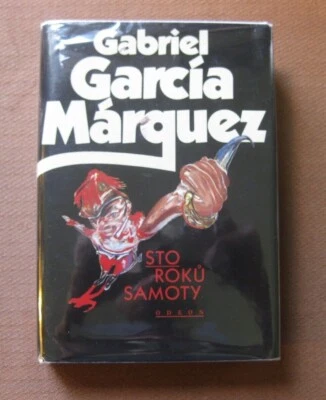 ONE HUNDRED YEARS OF SOLITUDE -Marquez 1st Czech edition - 1st HCDJ illustrated  - image 1 of 4