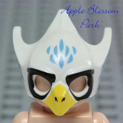 LEGO Equila MASCARA DE PÁJARO BLANCO Leyendas de Chima Águila Pico Minifigura Engranaje de Cabeza Casco Foto 1 de 4