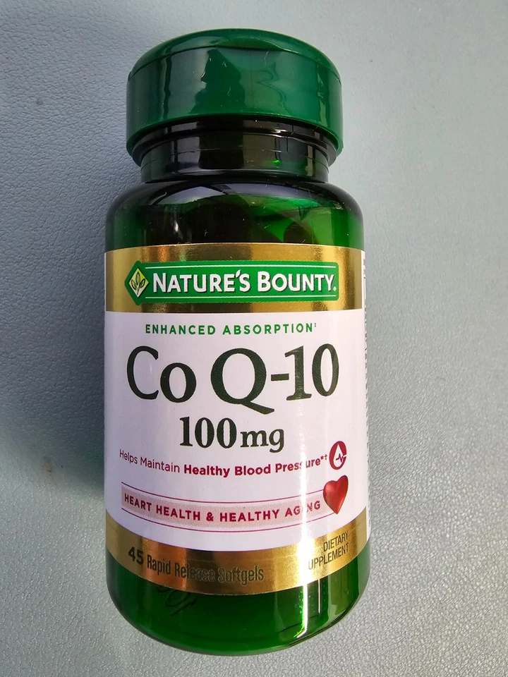 PACK de 2 cápsulas blandas Nature's Bounty CoQ10, liberación rápida 100 mg, 45 unidades Foto 1 de 1