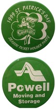 1999 GRAND RAPIDS GRIFFINS RARE HAPPY ST. PATRICK'S DAY GREEN MADE IN USA PUCK 