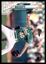 2020 Topps Chris Bassitt Baseball Card Oakland Athletics #578