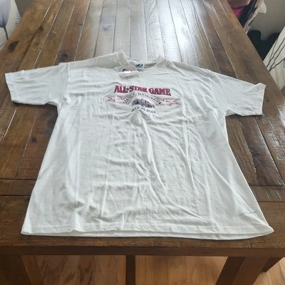 Vintage 2001 All Star Game  MLB  Seattle Washington Men's  Large Tshirt NEW - Image 1 of 4