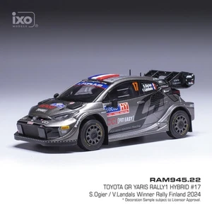 Toyota GR Yaris Rally1 Hybrid #17 Rallye de Finlande 2024 Ogier 1/43 IXO RAM945 - Picture 1 of 2