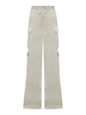 Calça RICK OWENS CONCORDIANS Cargobelas Pérola Nova e Autêntica - Imagem 1 de 2