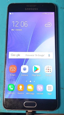 GENUINE WHITE SAMSUNG 2016 SM-A510F GALAXY A5 SCREEN AMOLED FHD LCD  DISPLAY - Immagine 1 di 3