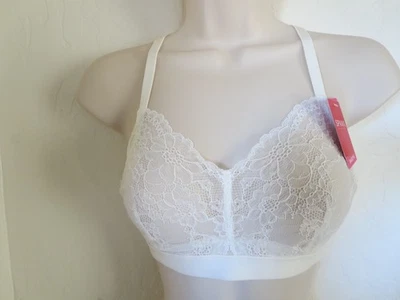 SPANX FOCO EN ENCAJE INALÁMBRICO BRALLETE, #10124R, PEQUEÑO, MARFIL, NUEVO CON ETIQUETAS $48 Foto 1 de 4