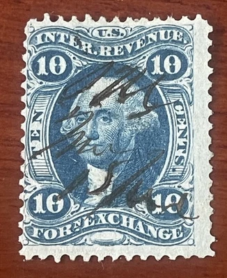 US Stamp R35c Internal Revenue Foreign Exchange - Image 1 of 2
