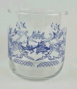 Vtg English Ironstone Blue Willow Replacement 3.5 in Juice Glass Made in England - Picture 1 of 19