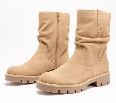 Новый белый горы блестящий кожаный середины загрузки внутри молнии военного Beachwood 10 М - Изображение 1 из 4