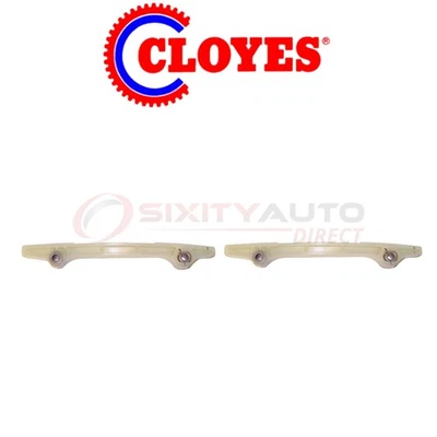 2 pc Cloyes Upper Engine Timing Chain Guide for 2000-2010 Dodge Dakota - eh Foto 1 de 4
