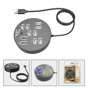 Câble De Données Du Disque Dur Séparateur Port USB Prolongateur Moyeu - Afbeelding 1 van 10