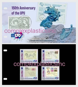 SELLO ISLA DE MAN 2024 EN PRESENTACIÓN DE SELLOS 150º UPU SELLOS EN SELLOS S19482-2 - Imagen 1 de 1