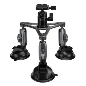 Extra Large Triple Suction Cup Mount for GoPro HERO 13/12/11/10/9/8/7/6/5/4/MAX - Picture 1 of 12