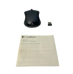 Logitech Ratón Inalámbrico M310 Láser Inalámbrico Radio Frecuencia Negro USB PROBADO - Imagen 1 de 5