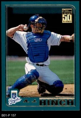 2001 Topps Traded #157 A.J. Hinch T Royals 8 - NM/MT - Image 1 of 2
