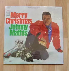 JOHNNY MATHIS Merry Christmas Columbia CS 8021 MINT SEALED - Picture 1 of 2