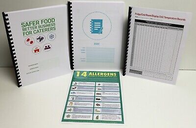 2023 SFBB Safer Food Better Business Caterers Pack + 18 Month Diary & Temp Pack • 24.98£