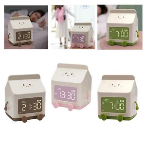 Alarm Clock for Bedroom Mute Bedside Clock for Kids Student Girls Boys - Picture 1 of 10