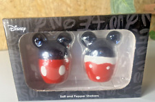 Mickey and Minnie Mouse  Salt And Pepper Shakers New In Box