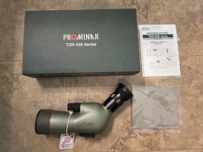 Kowa TSN-553 Prominar Angled Spotting Scope 15-45x Eyepiece - Brand New in Box - Image 1 of 4