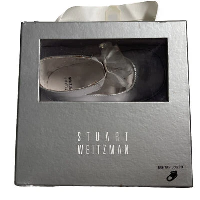 Zapatos de vestir infantiles Stuart Weitzman dorados Babydoll talla 2 Foto 1 de 4