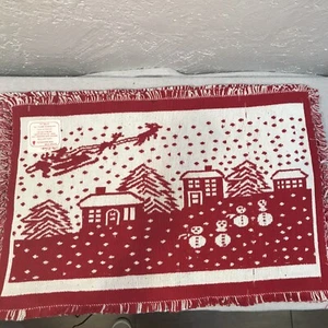 Holiday Placemats Christmas Home For The Holidays Park B Smith Winter Set Of 4 - Picture 1 of 9