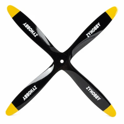 4 Blades Propeller 13/14/15*6/16*8/17/18*10inch Beech Wooden CW For RC Gas Plane - Image 1 of 4