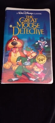Walt Disney The Great Mouse Detective sealed clamshellClassics VHS New Original  - Image 1 of 3
