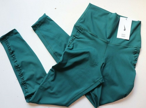 NIKE YOGA TRAINING COLLANT DRI FIT A COSTINE ALTE TEAL CU6286 300 DONNA S