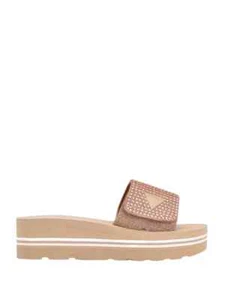 Sandalia de plataforma Guess Abet para mujer rosa claro talla 8 M de EE. UU. - Imagen 1 de 4