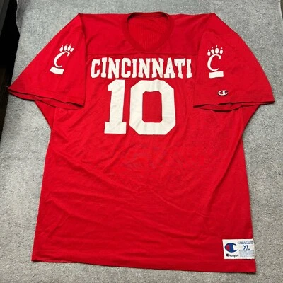 Vintage Champion Cincinnati Bearcats College Football Jersey Mens XL Made In USA - Image 1 of 4