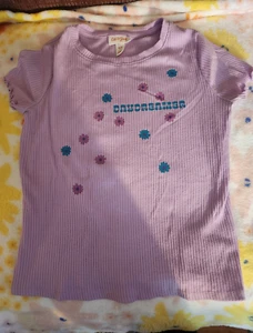 Camisa Cat & Jack Niñas - Púrpura Talla 8 - Imagen 1 de 1